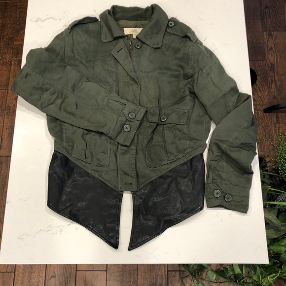 Dakota Collective Army Green jacket size Small - Picture 4 of 10